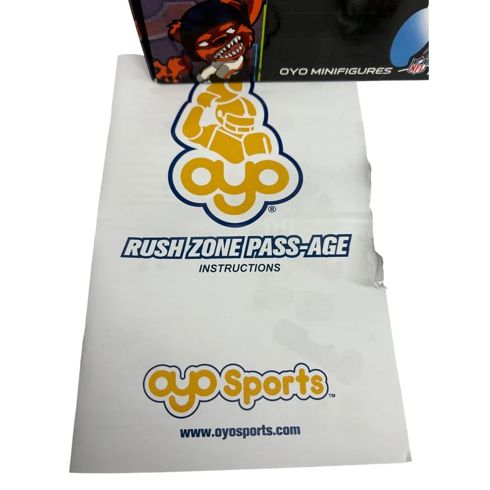 OYO NFL Rush Zone Chicago Bears Team Pass-Age Matt Forte 85 Pcs Building Set